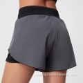 Vintage Nylon Shorts Yoga Polyester Running Shorts Women